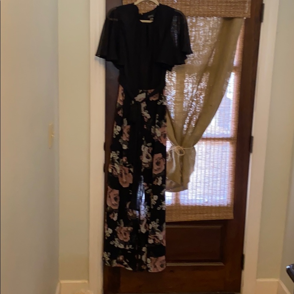 Tahari lined jumpsuit